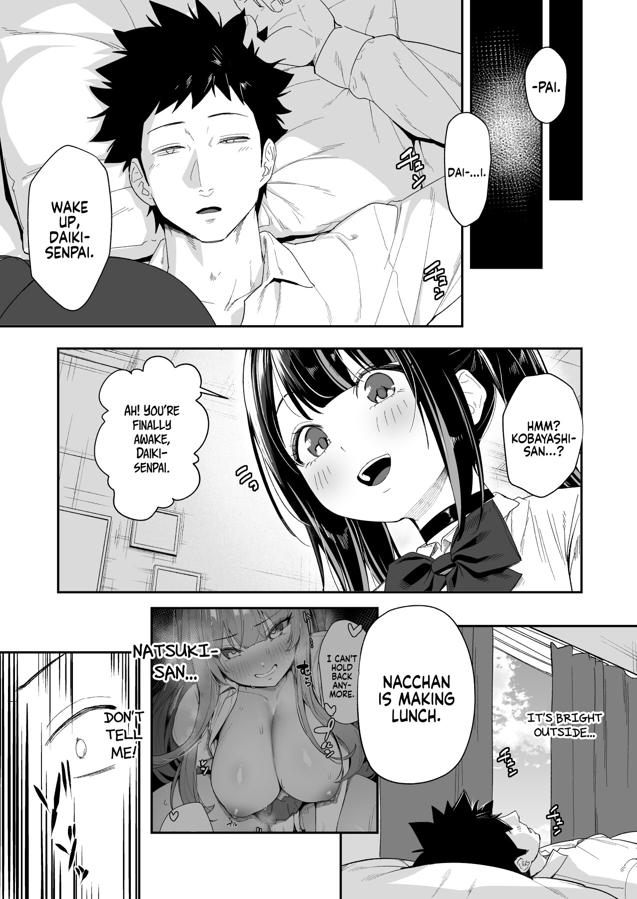 Hentai Manga Comic-Can we stay at your place tonight Senpai?-Read-50